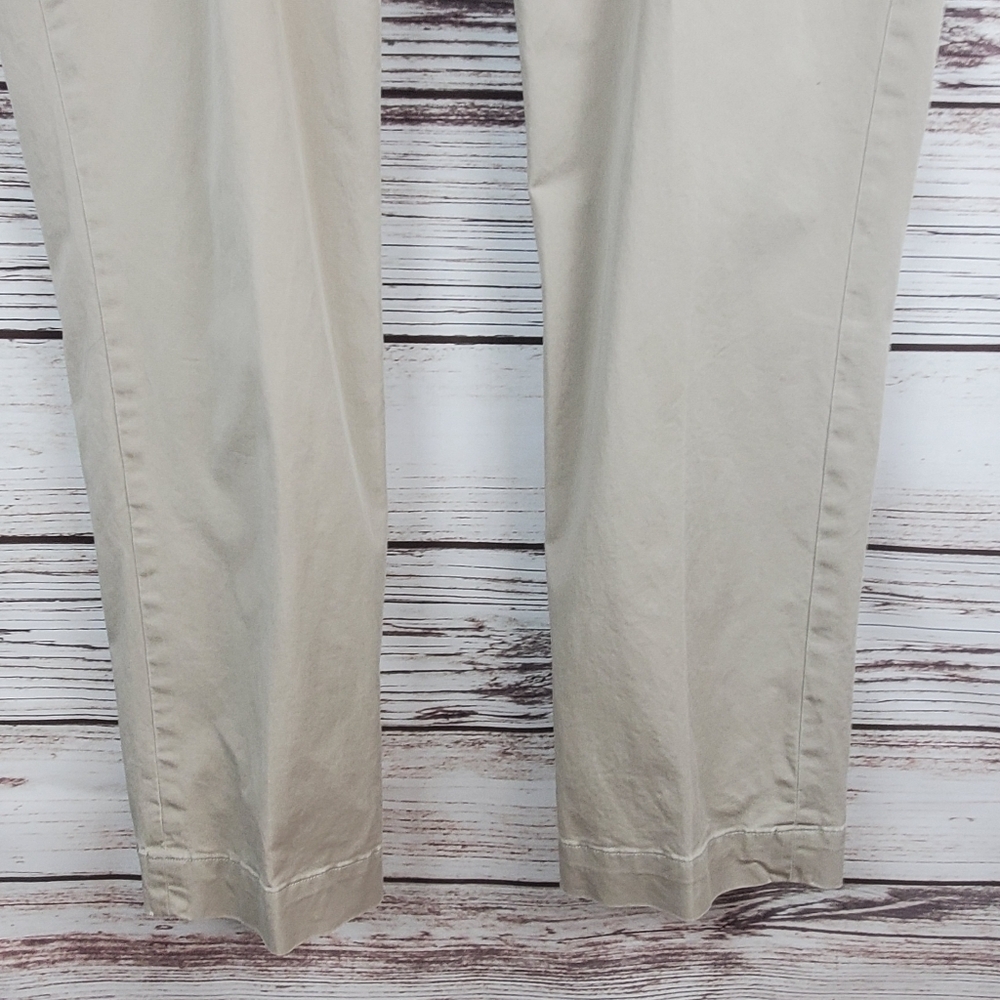POLO Ralph Lauren Mens 36x32 The Polo Chino Khaki/Beige Straight Leg Pants - Picture 4 of 11